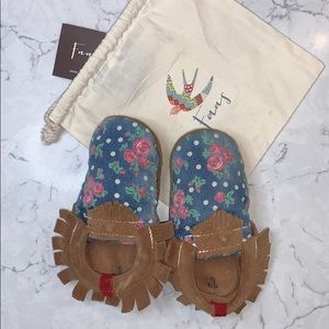 Handmade toddler moccasins